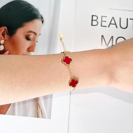 Red agate bracelet
