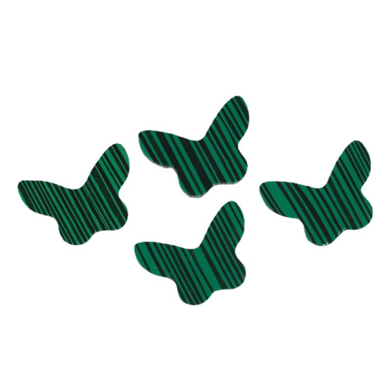 Double plane butterfly synthetic turquoise synthetic turquoise pendant accessories DIY manufacturer